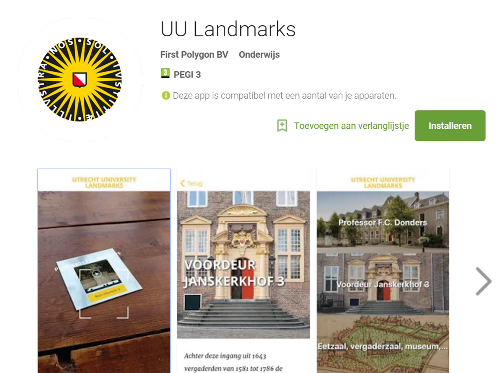 App voor Universiteit Utrecht