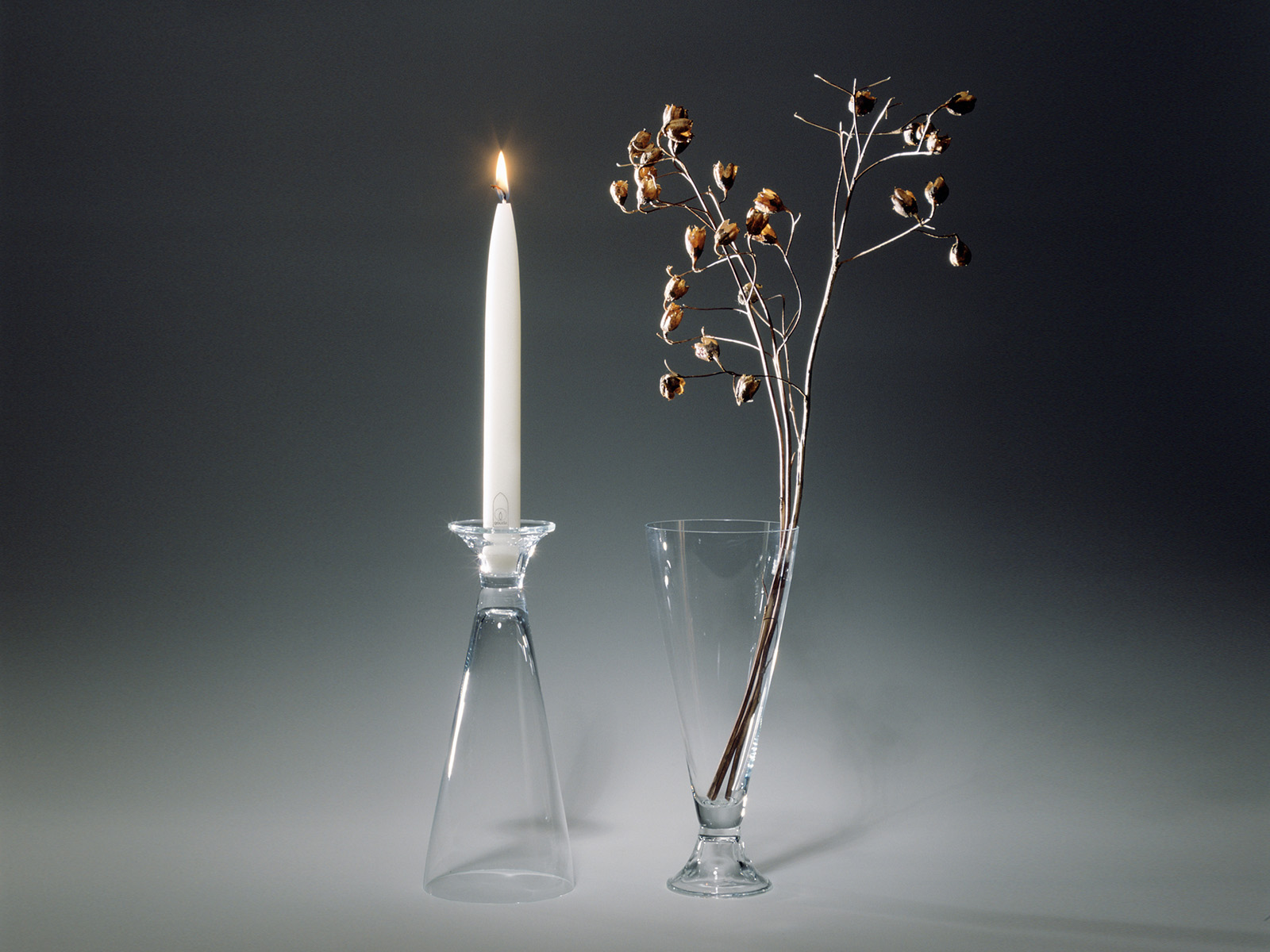 Vase and Candleholder